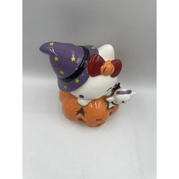 Hello Kitty Ghost On Jack O Lantern By Heather Goldminc NEW-Fast Shipping! - Picture 2 of 9